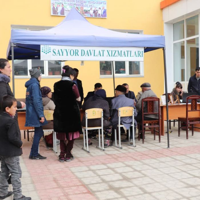 Sayyor qabulda DXA Xorazm viloyat boshqarmasi, Adliya boshqarmasi,