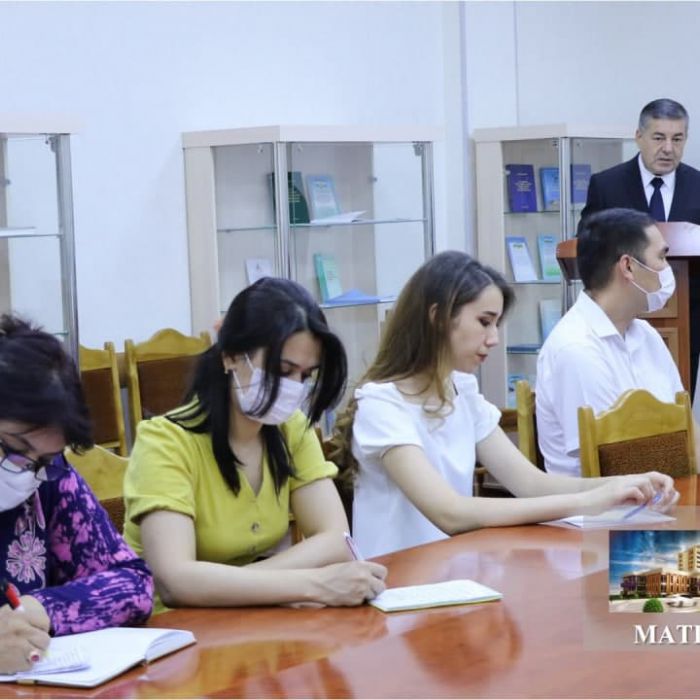 Тошкент тиббиёт академияси Урганч филиалида матбуот анжумани ўтказилди