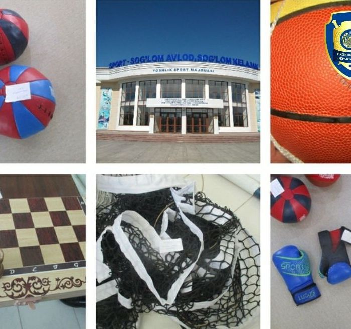 Xorazm viloyat Sportni rivojlantirish bosh boshqarmasida sport anjomlari qimmat narxlarda xarid qilinganligi aniqlandi